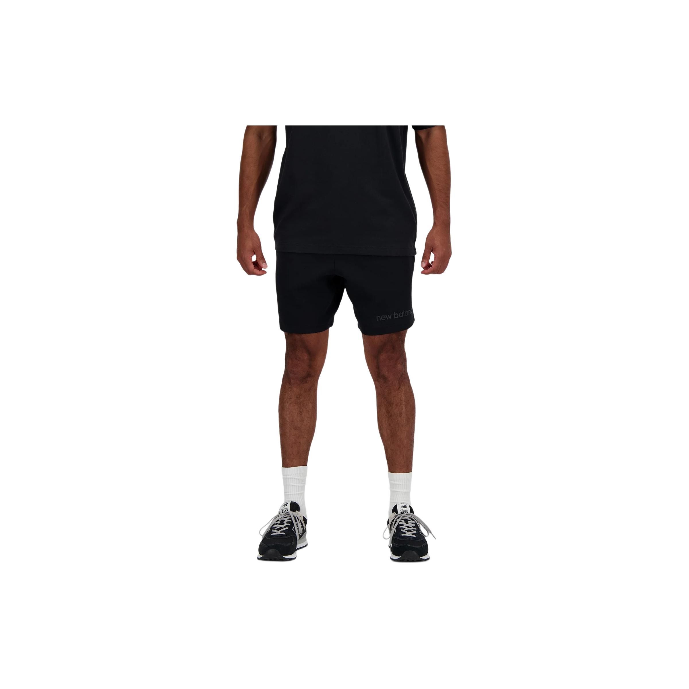 New Balance Solid Color Brand Logo Print Fleece Straight-Leg Casual Shorts Men bottoms Black MS41552-BK
New Balance Solid Color Brand Logo Print Fleece Straight-Leg Casual Shorts Men bottoms Black MS41552-BK