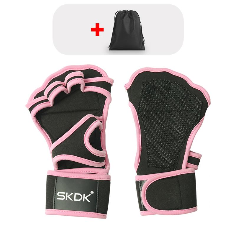 Weight Lifting Fitness Gloves with Wrist Wraps Silicone Gel Full Palm Protection Gym Workout Gloves Power Lifting Equipm Practical Use L розовый
Weight Lifting Fitness Gloves with Wrist Wraps Silicone Gel Full Palm Protection Gym Workout Gloves Power Lifting Equipm Practical Use L розовый