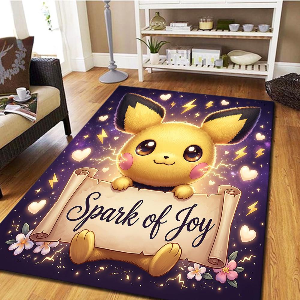 Cute Pokémon Carpet for Living Room, Digital Print Floor Mat, Cool Movie Bedroom Rug, Home Decor Play Mat -HYQ5 60x90cm
Cute Pokémon Carpet for Living Room, Digital Print Floor Mat, Cool Movie Bedroom Rug, Home Decor Play Mat -HYQ5 60x90cm