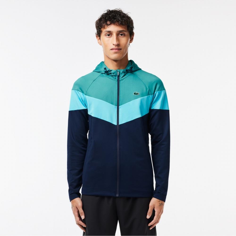 LACOSTE Мужская техническая спортивная толстовка с двойным лицом на молнии SH1088 53N RII
LACOSTE Мужская техническая спортивная толстовка с двойным лицом на молнии SH1088 53N RII