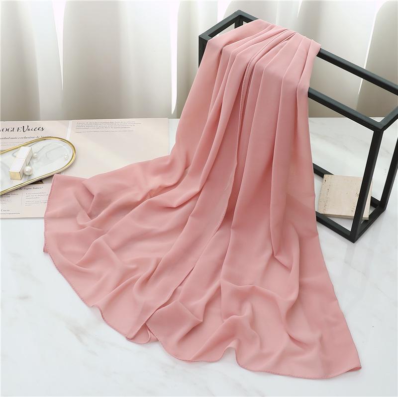 Прямоугольный шарф из жемчужного сплошного шифона: Универсальный женский платок и шаль. 175*70cm
Прямоугольный шарф из жемчужного сплошного шифона: Универсальный женский платок и шаль. 175*70cm