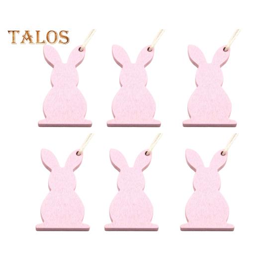 6 шт. пасхальных украшений в виде кролика, деревянные подвесные украшения в форме яйца, вырезанные пасхальные украшения в виде кролика для украшения двери на дереве, праздничный домашний декор F
6 шт. пасхальных украшений в виде кролика, деревянные подвесные украшения в форме яйца, вырезанные пасхальные украшения в виде кролика для украшения двери на дереве, праздничный домашний декор F