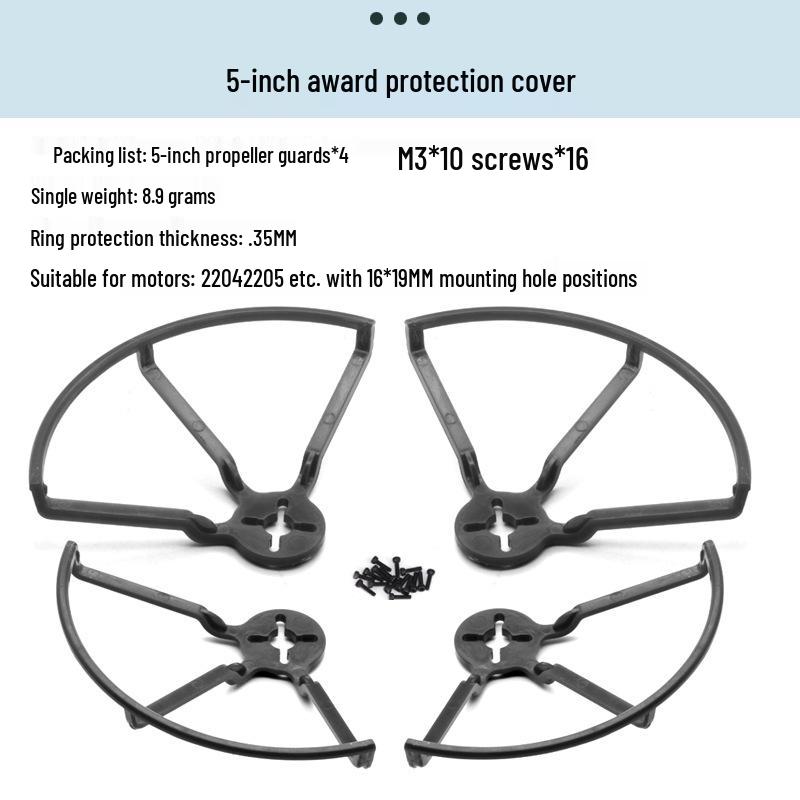 Захист пропелерів для FPV гоночного дрона, 3-5 дюймів, Посилений захисний кожух CL25 HSKRC
Захист пропелерів для FPV гоночного дрона, 3-5 дюймів, Посилений захисний кожух CL25 HSKRC