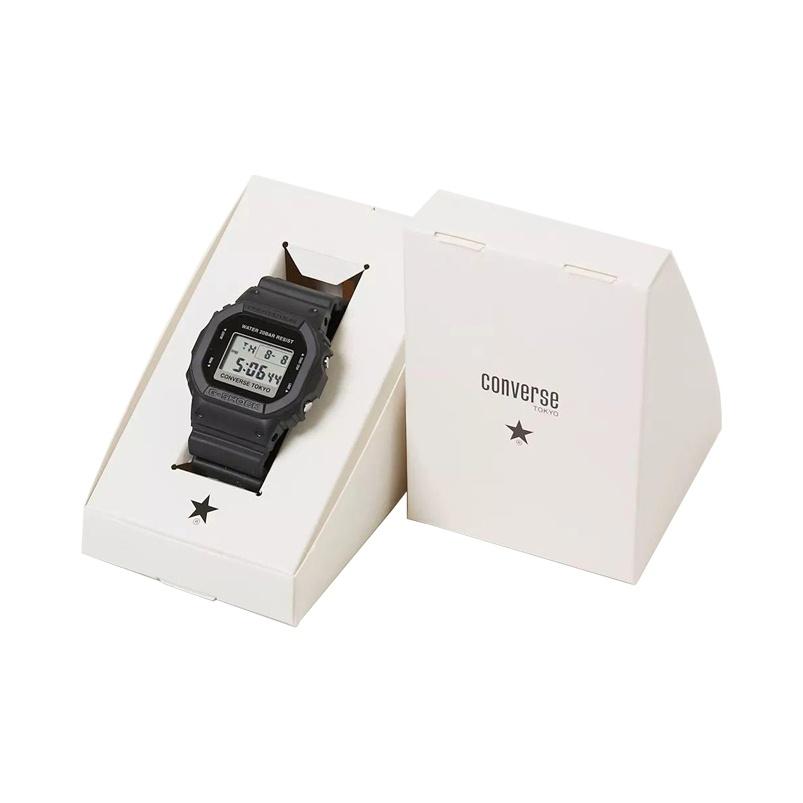 Casio X Converse Tokyo Collaboration G-Shock Series 5600 Classic Retro Fashion Quartz Watch Men watches Silver DW-5600E-CONVERSE Black
Casio X Converse Tokyo Collaboration G-Shock Series 5600 Classic Retro Fashion Quartz Watch Men watches Silver DW-5600E-CONVERSE Black