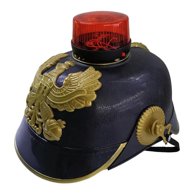 Children Role Playing Plastic Helmet Prussian Cowboy Adventure Hat For Pretend Play And Parent Child Interaction
Children Role Playing Plastic Helmet Prussian Cowboy Adventure Hat For Pretend Play And Parent Child Interaction