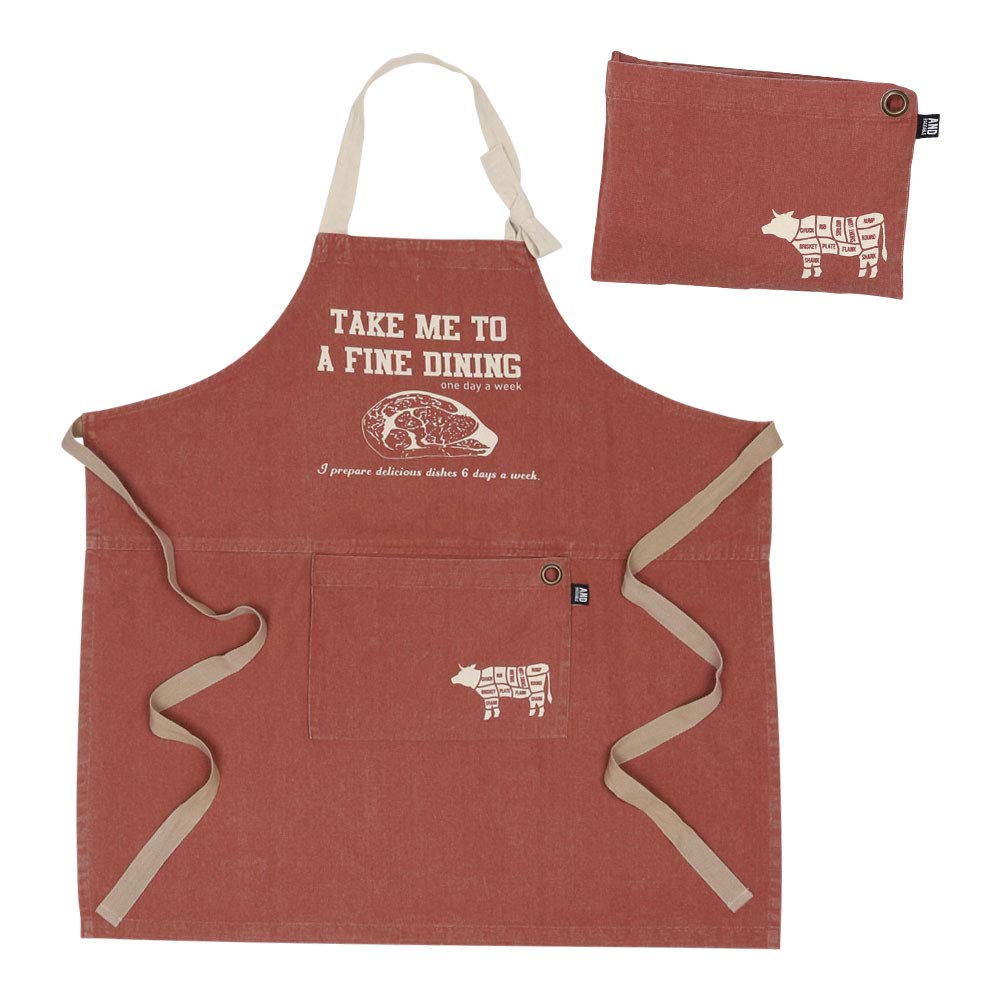 And Packable Apron, Stylish Storage, 80x80cm, Beef, Red, 66289
And Packable Apron, Stylish Storage, 80x80cm, Beef, Red, 66289