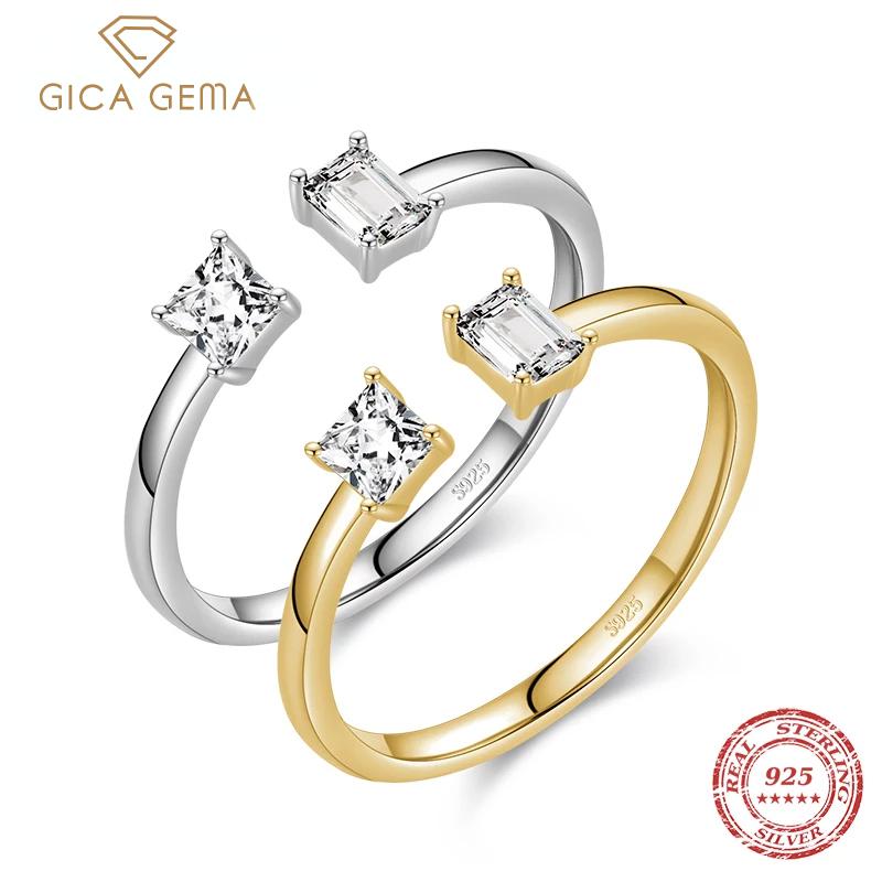 Gica Gema классическое настоящее серебро 925 пробы неправильной формы сверкающее прозрачное кольцо с фианитом на палец для женщин очаровательное золотого цвета свадебные ювелирные украшения
Gica Gema классическое настоящее серебро 925 пробы неправильной формы сверкающее прозрачное кольцо с фианитом на палец для женщин очаровательное золотого цвета свадебные ювелирные украшения