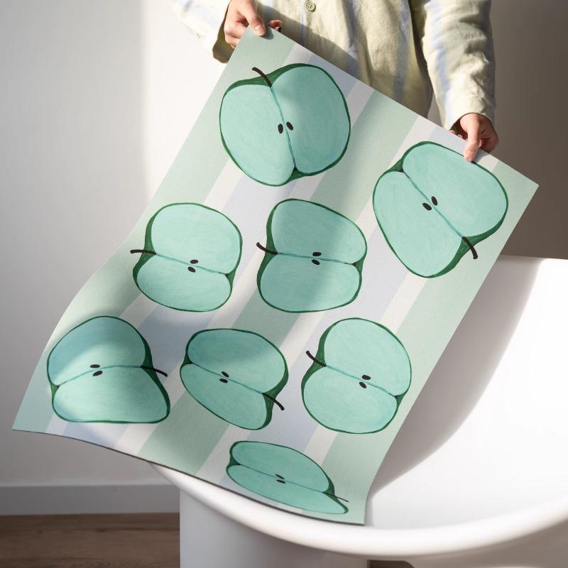 There are 8 green apples, soft diatom mud foot mats, water absorption, non-slip, no care, bathroom mats, bathroom floor mats 40x60cm15.7x23.6in
There are 8 green apples, soft diatom mud foot mats, water absorption, non-slip, no care, bathroom mats, bathroom floor mats 40x60cm15.7x23.6in