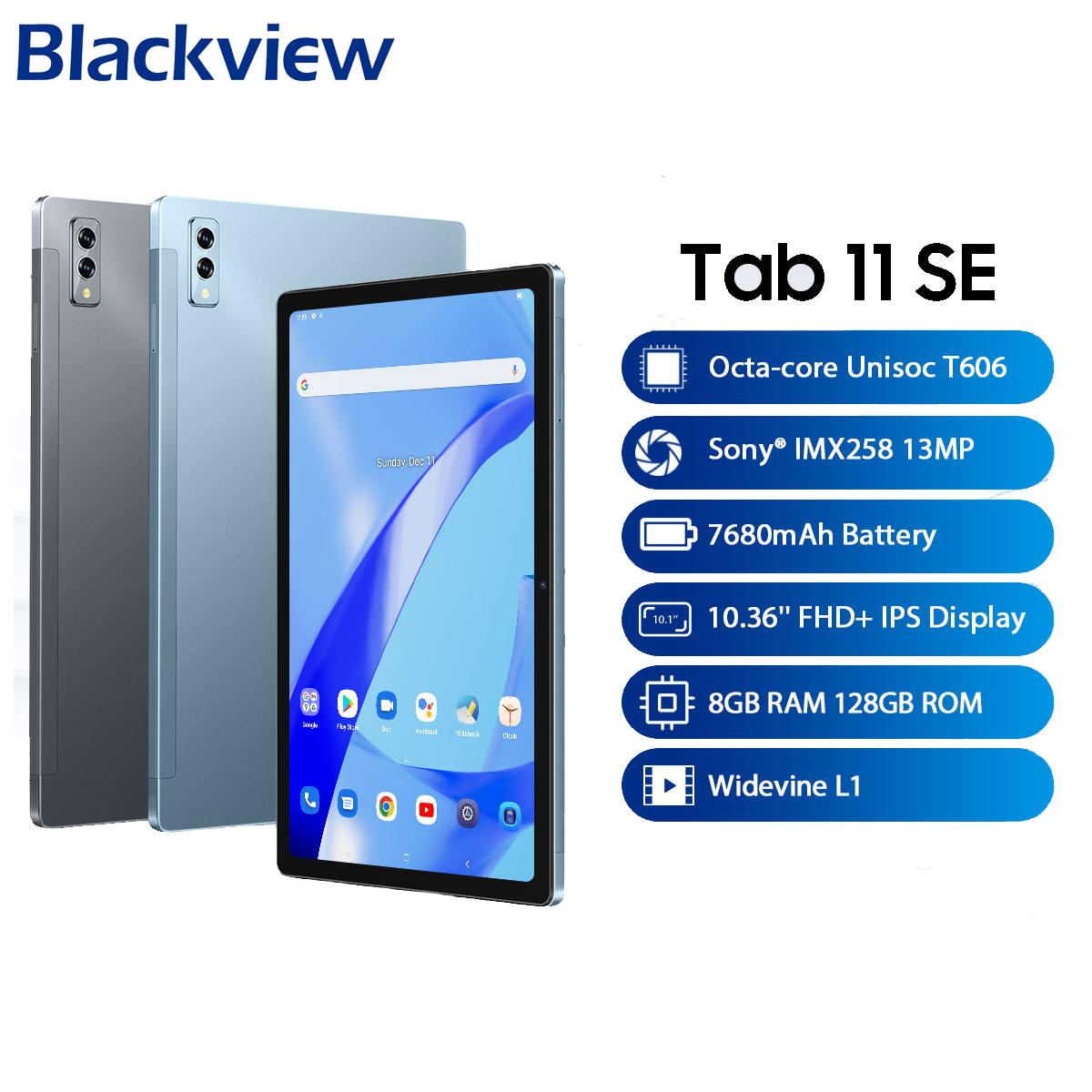 Blackview TAB 11 SE Android 12 Tablet 10.36 8GB RAM +128GB ROM Tablets Unisoc T606 Octa core 4G Network 7680mAh Tablets PC Dual 4G LTE сірий
Blackview TAB 11 SE Android 12 Tablet 10.36 8GB RAM +128GB ROM Tablets Unisoc T606 Octa core 4G Network 7680mAh Tablets PC Dual 4G LTE сірий
