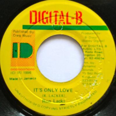7-дюймовая пластинка RON LACKS - It s Only Love NONE Digital-B 1996 Ямайка Регги, Ска и Даб Б/У
7-дюймовая пластинка RON LACKS - It s Only Love NONE Digital-B 1996 Ямайка Регги, Ска и Даб Б/У