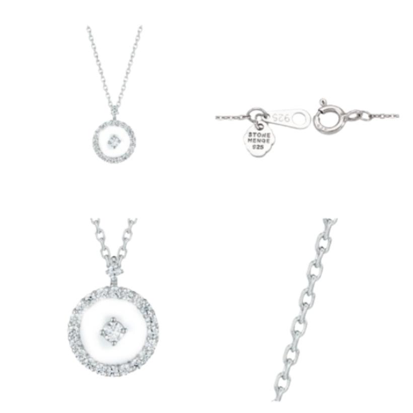 StoneHenge Stella Silver Necklace K1223 Korea Necklace
StoneHenge Stella Silver Necklace K1223 Korea Necklace