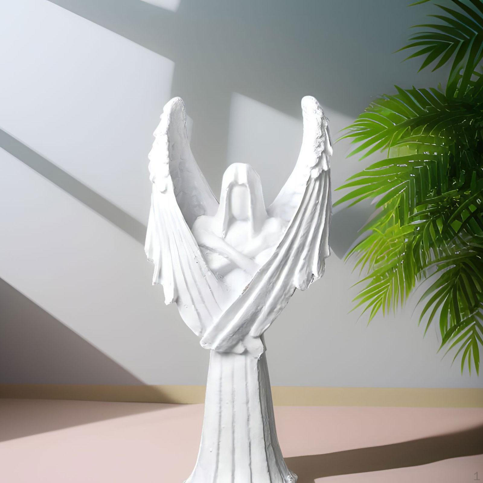 Статуя ангела, декоративная скульптура, украшение для стола, статуэтка из смолы для гостиной отеля
Статуя ангела, декоративная скульптура, украшение для стола, статуэтка из смолы для гостиной отеля