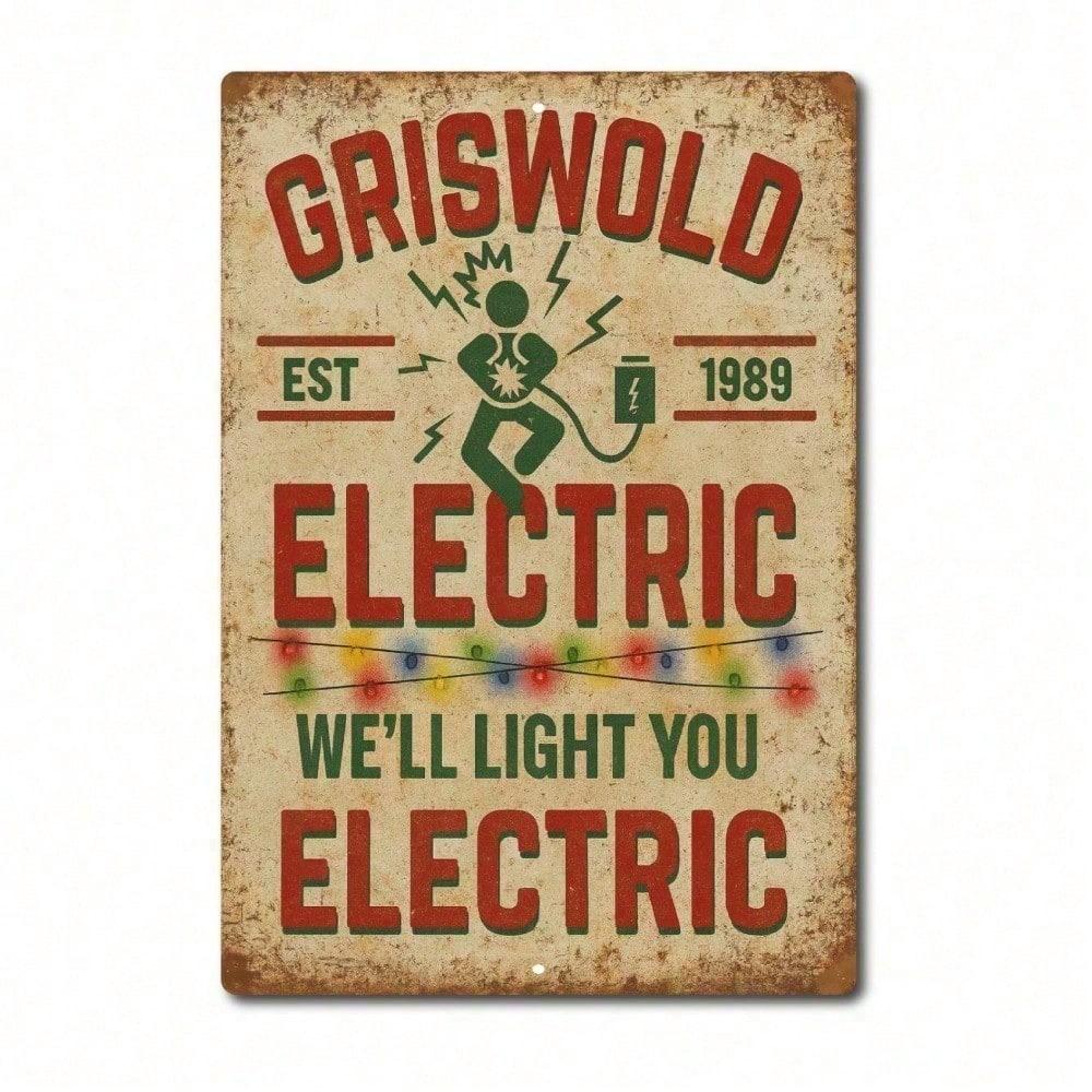 Griswold Christmas Lighted Sign x Inch Electric Rustic Funny Metal Wall Decor for Bar Man Cave 20x30cm(7.8x11.8inch)
Griswold Christmas Lighted Sign x Inch Electric Rustic Funny Metal Wall Decor for Bar Man Cave 20x30cm(7.8x11.8inch)