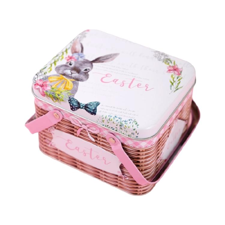Tinplate Storage Container Rustproof Easter Decorative Box Suitable For Offices Desk And Home Accessories
Tinplate Storage Container Rustproof Easter Decorative Box Suitable For Offices Desk And Home Accessories