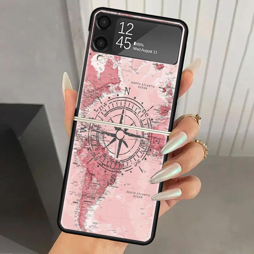 Карта мира Планы на путешествия Жесткий ПК Чехол для телефона Для Samsung Galaxy Z Flip 6 5 4 3 Черная крышка ZFlip6 Flip5 Flip4 5G Складной Печать Cas Samsung Z Flip 5
Карта мира Планы на путешествия Жесткий ПК Чехол для телефона Для Samsung Galaxy Z Flip 6 5 4 3 Черная крышка ZFlip6 Flip5 Flip4 5G Складной Печать Cas Samsung Z Flip 5