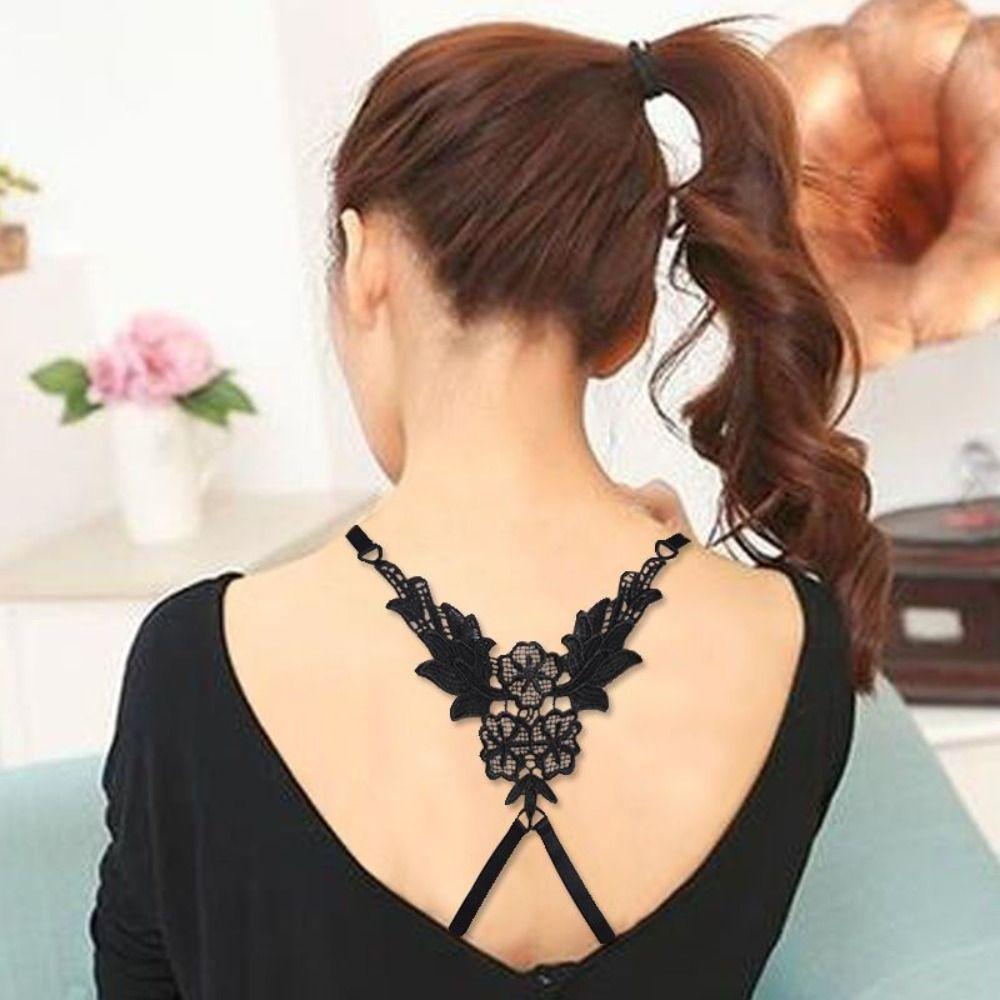 3Pcs Butterfly Bra Shoulder Straps Cross Lace Bra Straps Fashion Beauty Back Bra Straps Sport Style B
3Pcs Butterfly Bra Shoulder Straps Cross Lace Bra Straps Fashion Beauty Back Bra Straps Sport Style B