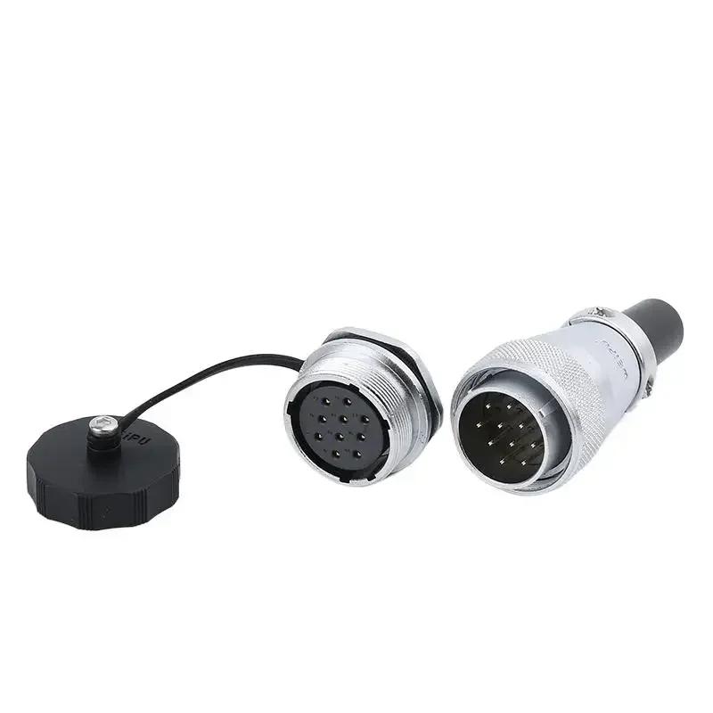 WEIPU WS28 TQ+ZM 2-26 Pin Industrial Waterproof Electrical Power Connector Male Aviation Plug Female Socket Solar Panel Adapter
WEIPU WS28 TQ+ZM 2-26 Pin Industrial Waterproof Electrical Power Connector Male Aviation Plug Female Socket Solar Panel Adapter