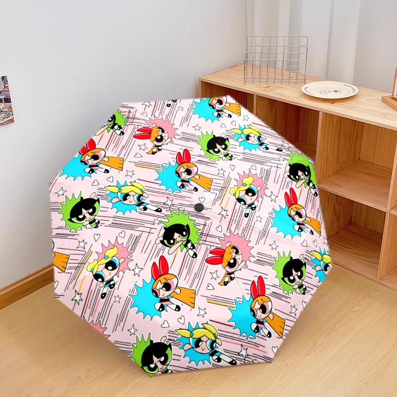 1PC The Powerpuff Girls Umbrella Portable Folding Umbrella Iron Frame Hole Bone Structure Outdoor Home Umbrella A6
1PC The Powerpuff Girls Umbrella Portable Folding Umbrella Iron Frame Hole Bone Structure Outdoor Home Umbrella A6