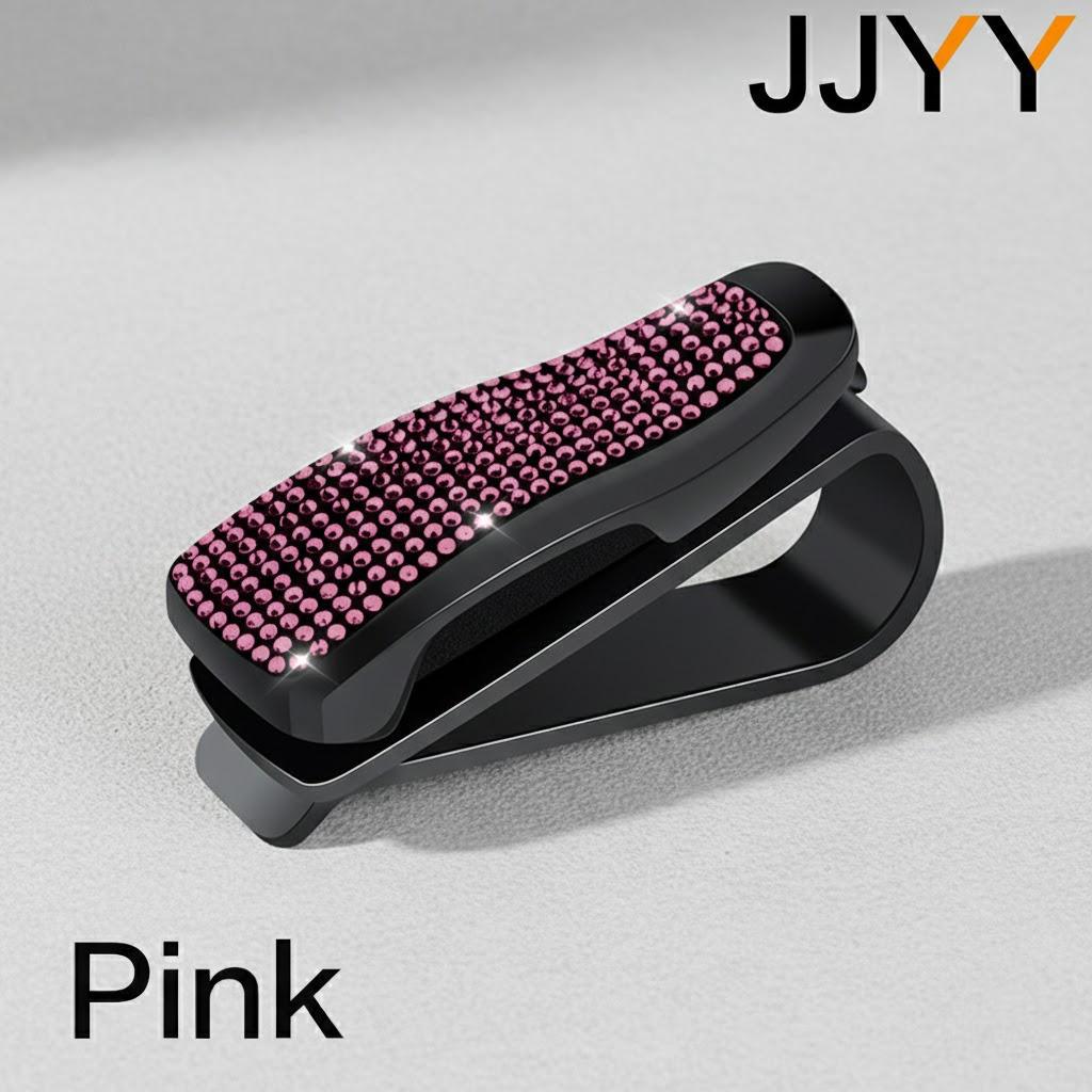Car Sun Visor Sunglasses Holder Clip Rhinestone Mini Storage for Tickets Receipts Glasses Organizer Auto Accessories рожевий
Car Sun Visor Sunglasses Holder Clip Rhinestone Mini Storage for Tickets Receipts Glasses Organizer Auto Accessories рожевий