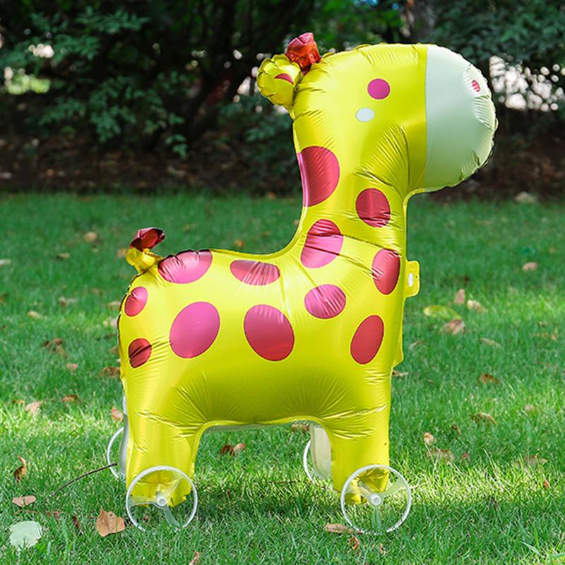 4D Мультяшні Фольговані Кулі Слон Стоячий Ходячий Куля з Колесом для Прикраси на Дитячий День Народження, Бебі Шауер A8
4D Мультяшні Фольговані Кулі Слон Стоячий Ходячий Куля з Колесом для Прикраси на Дитячий День Народження, Бебі Шауер A8