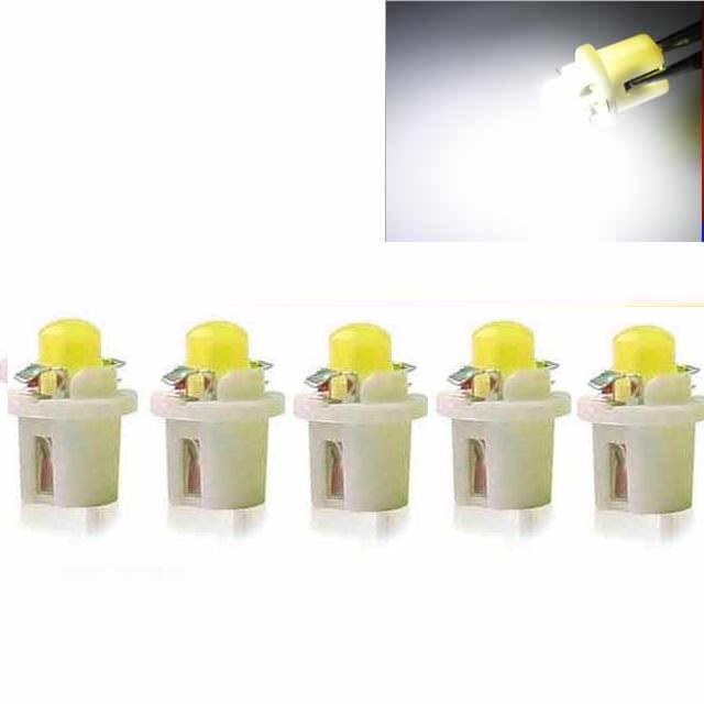 5pcs/1Pc T5 B8.5D 1SMD світлодіодна автомобільна світлодіодна панель приладів Лампа приладової панелі 12 В 5Pcs білий
5pcs/1Pc T5 B8.5D 1SMD світлодіодна автомобільна світлодіодна панель приладів Лампа приладової панелі 12 В 5Pcs білий