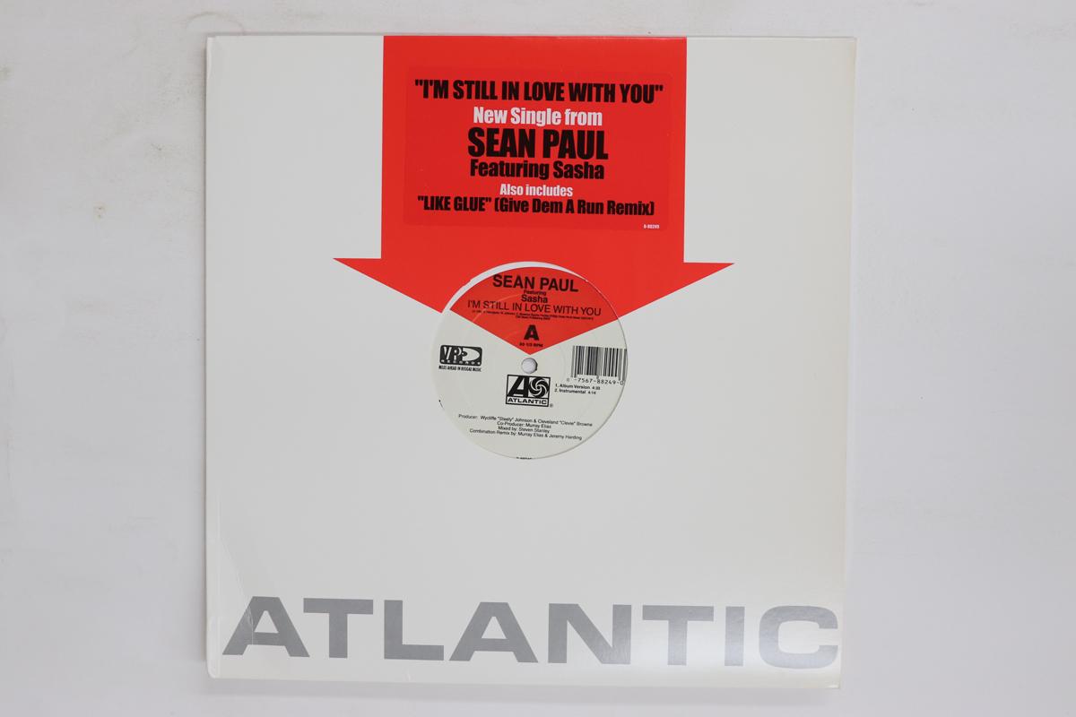 12inch Record SEAN PAUL SASHA Im Still In Love With You 088249 Atlantic VP Re 2003 US Reggae Ska Dub Used
12inch Record SEAN PAUL SASHA Im Still In Love With You 088249 Atlantic VP Re 2003 US Reggae Ska Dub Used