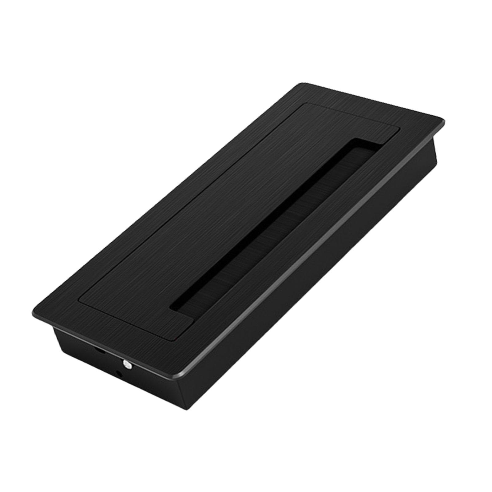 Алюминиевая втулка для прокладки кабелей с щеточным уплотнением, отверстия для шнуров, втулка для организации кабелей на столе, простая установка для компьютерных столов 1
Алюминиевая втулка для прокладки кабелей с щеточным уплотнением, отверстия для шнуров, втулка для организации кабелей на столе, простая установка для компьютерных столов 1