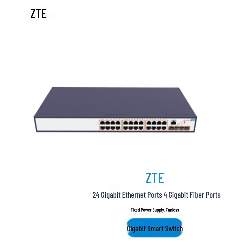 ZTE ZXR10 5260-28TS-SC Gigabit Smart Switch
ZTE ZXR10 5260-28TS-SC Gigabit Smart Switch