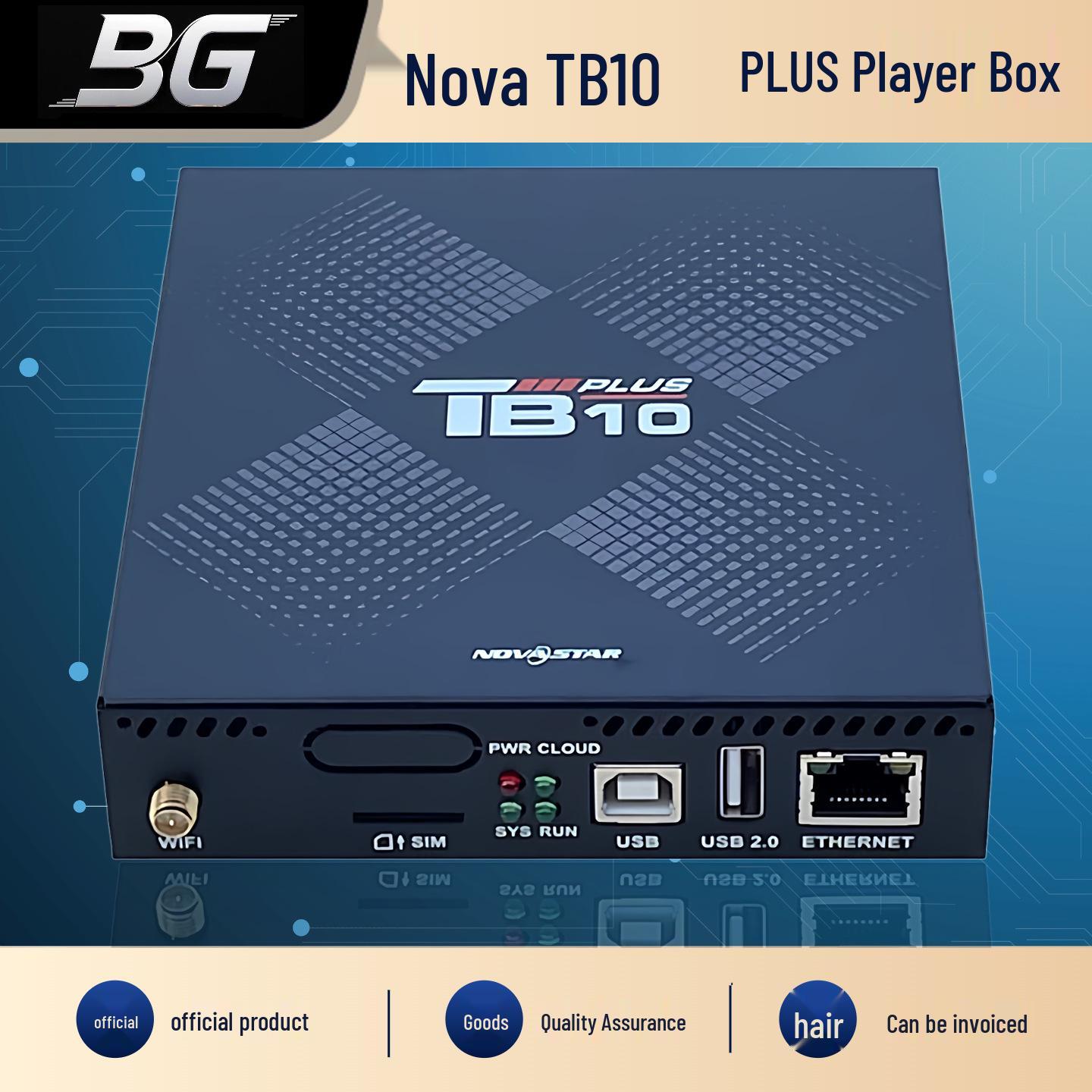 Nova TB10 PLUS LED Display Controller for Indoor/Outdoor Multimedia Playback 15W
Nova TB10 PLUS LED Display Controller for Indoor/Outdoor Multimedia Playback 15W