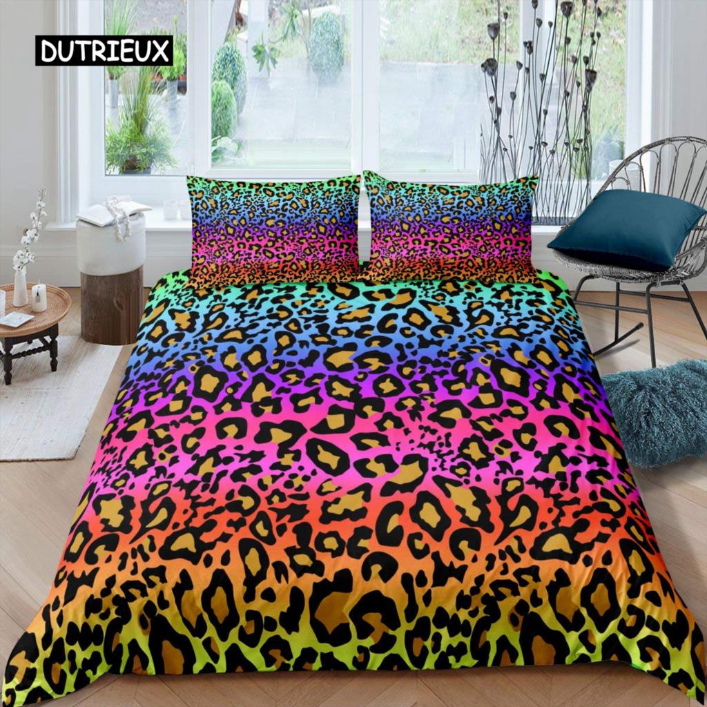Leopard Print Duvet Cover Microfiber Red Rose Blossom Floral Bedding Set Brown Cheetah Safari Wildlife Animal King Bedding Set EU King(240x220cm)
Leopard Print Duvet Cover Microfiber Red Rose Blossom Floral Bedding Set Brown Cheetah Safari Wildlife Animal King Bedding Set EU King(240x220cm)