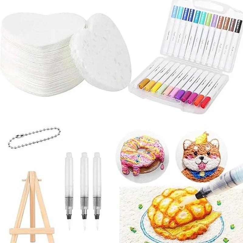 With Drawing Pens Magics Texture Painting Kit with 10 Foam Paint Paper 12 Markers DIY Bubble Drawing Pens for Painting Art Craft
With Drawing Pens Magics Texture Painting Kit with 10 Foam Paint Paper 12 Markers DIY Bubble Drawing Pens for Painting Art Craft