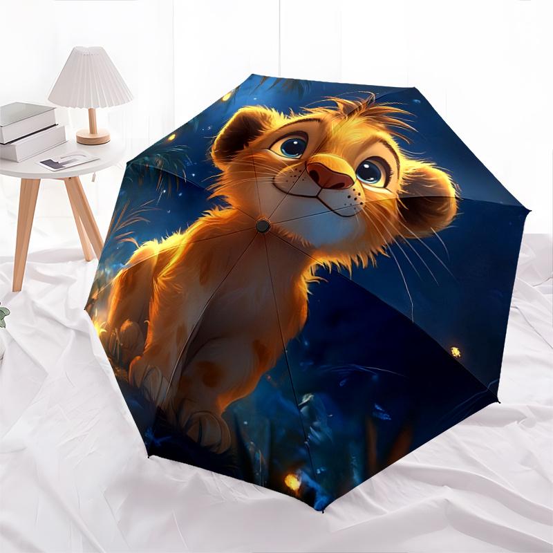 1pc Adorable Lion Simba Automatic Open/CloseUmbrella-CuteUmbrella with Cute Design, Portable 3-Fold Compact Umbrella for Men & Women, Valent
1pc Adorable Lion Simba Automatic Open/CloseUmbrella-CuteUmbrella with Cute Design, Portable 3-Fold Compact Umbrella for Men & Women, Valent
