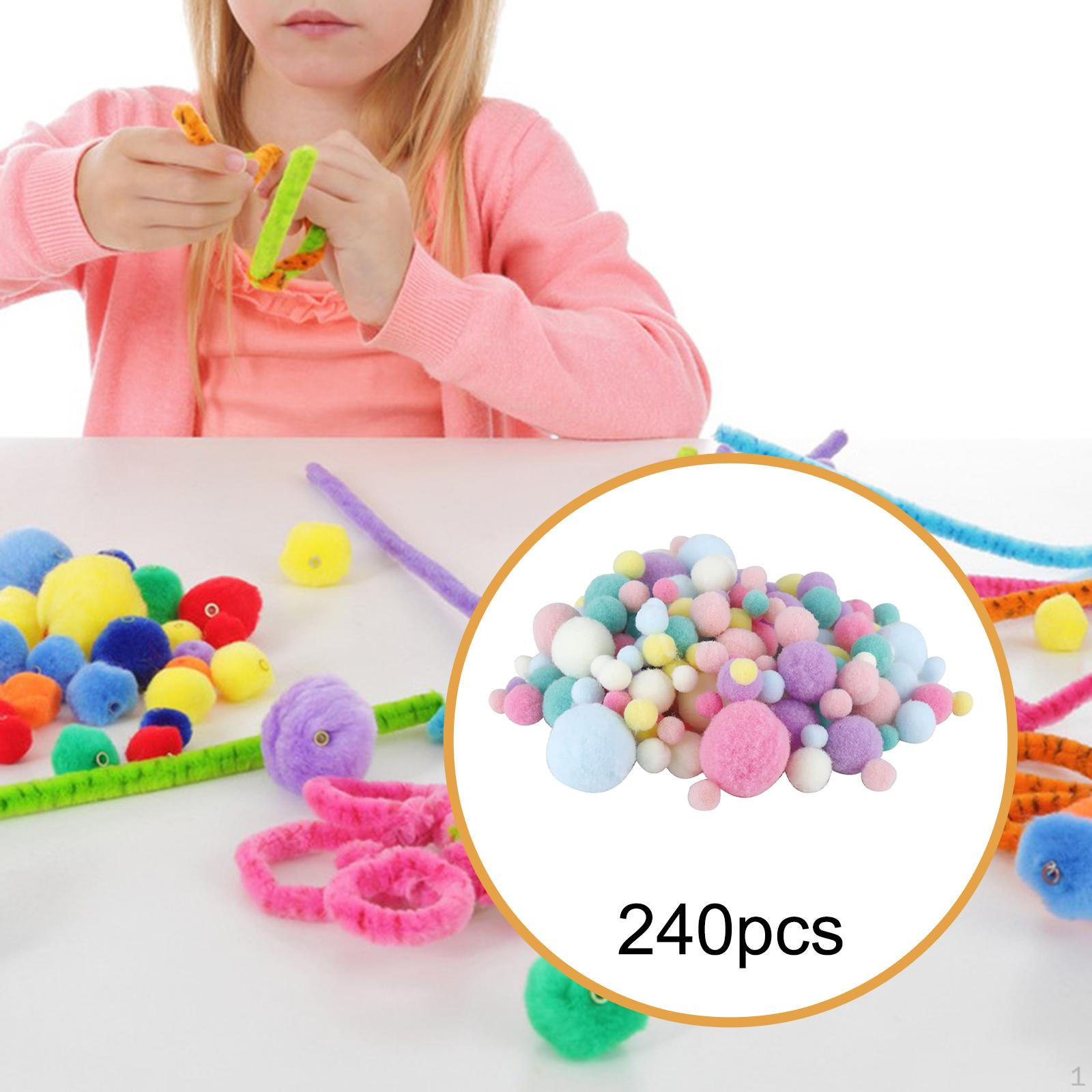 240 штук Шарики помпоны Мягкие Сделай сам Креативные поделки Искусство и ремесло Изготовление для школьных мероприятий, Дома Style C
240 штук Шарики помпоны Мягкие Сделай сам Креативные поделки Искусство и ремесло Изготовление для школьных мероприятий, Дома Style C
