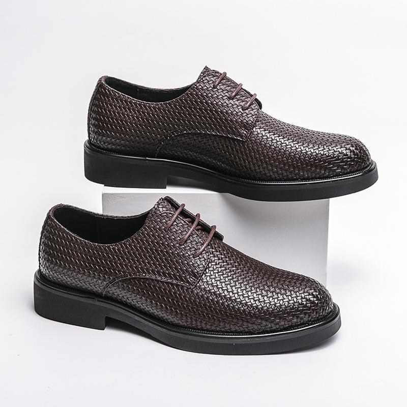 Men s casual leather shoes fashion 46 large size new leather shoes trend British style men s personalized leather shoes 38
Men s casual leather shoes fashion 46 large size new leather shoes trend British style men s personalized leather shoes 38