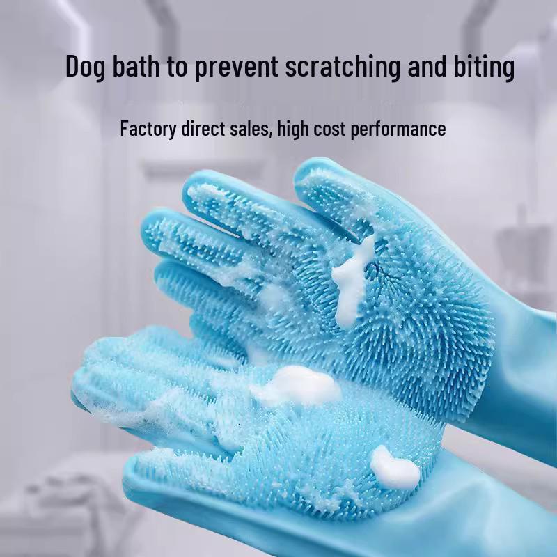 Перчатки для купания питомцев - Защищающая от царапин и укусов щетка для мытья собак и кошек 120g-Upgraded Thickened
Перчатки для купания питомцев - Защищающая от царапин и укусов щетка для мытья собак и кошек 120g-Upgraded Thickened