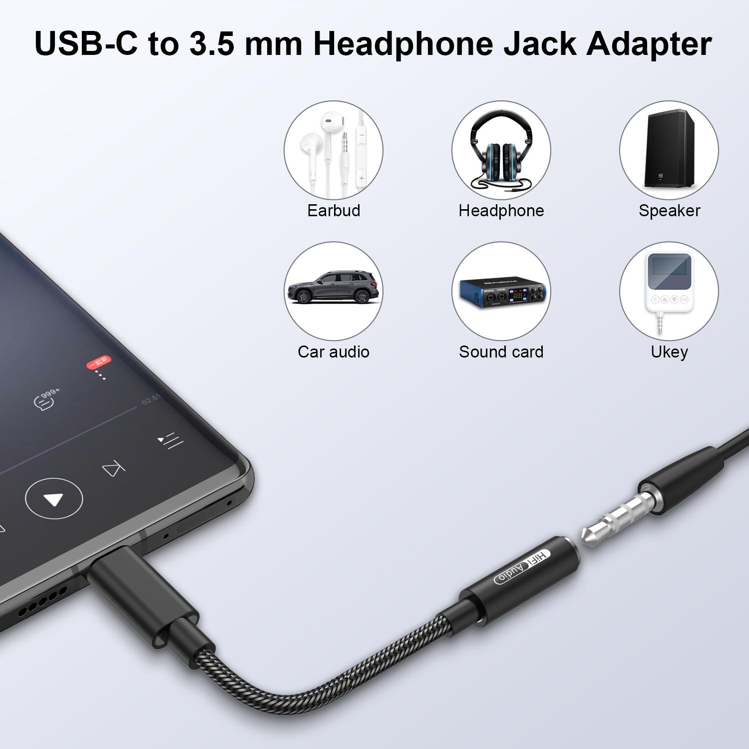 USB Type C 3.5 Jack Earphone Adapter USB C To 3.5mm Headphones AUX Audio Adapter Cable For Huawei P20 P30 Pro Xiaomi Mi 10 9 CX31993 Black
USB Type C 3.5 Jack Earphone Adapter USB C To 3.5mm Headphones AUX Audio Adapter Cable For Huawei P20 P30 Pro Xiaomi Mi 10 9 CX31993 Black