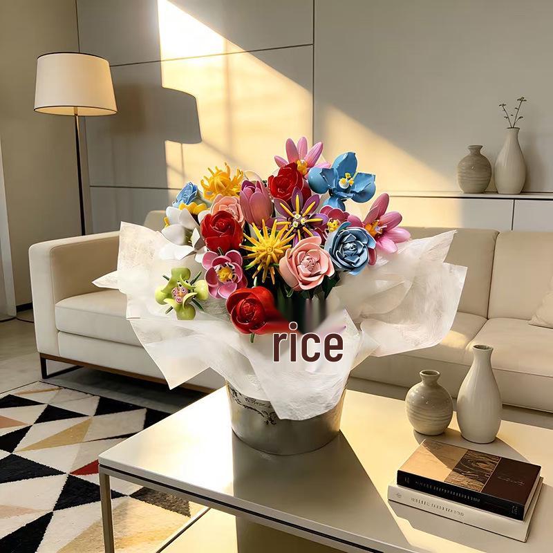 Набір будівельних блоків «Квітка назавжди» Букет «Чотири пори року»: Навчальний пазл-подарунок - Троянда та інше
Набір будівельних блоків «Квітка назавжди» Букет «Чотири пори року»: Навчальний пазл-подарунок - Троянда та інше