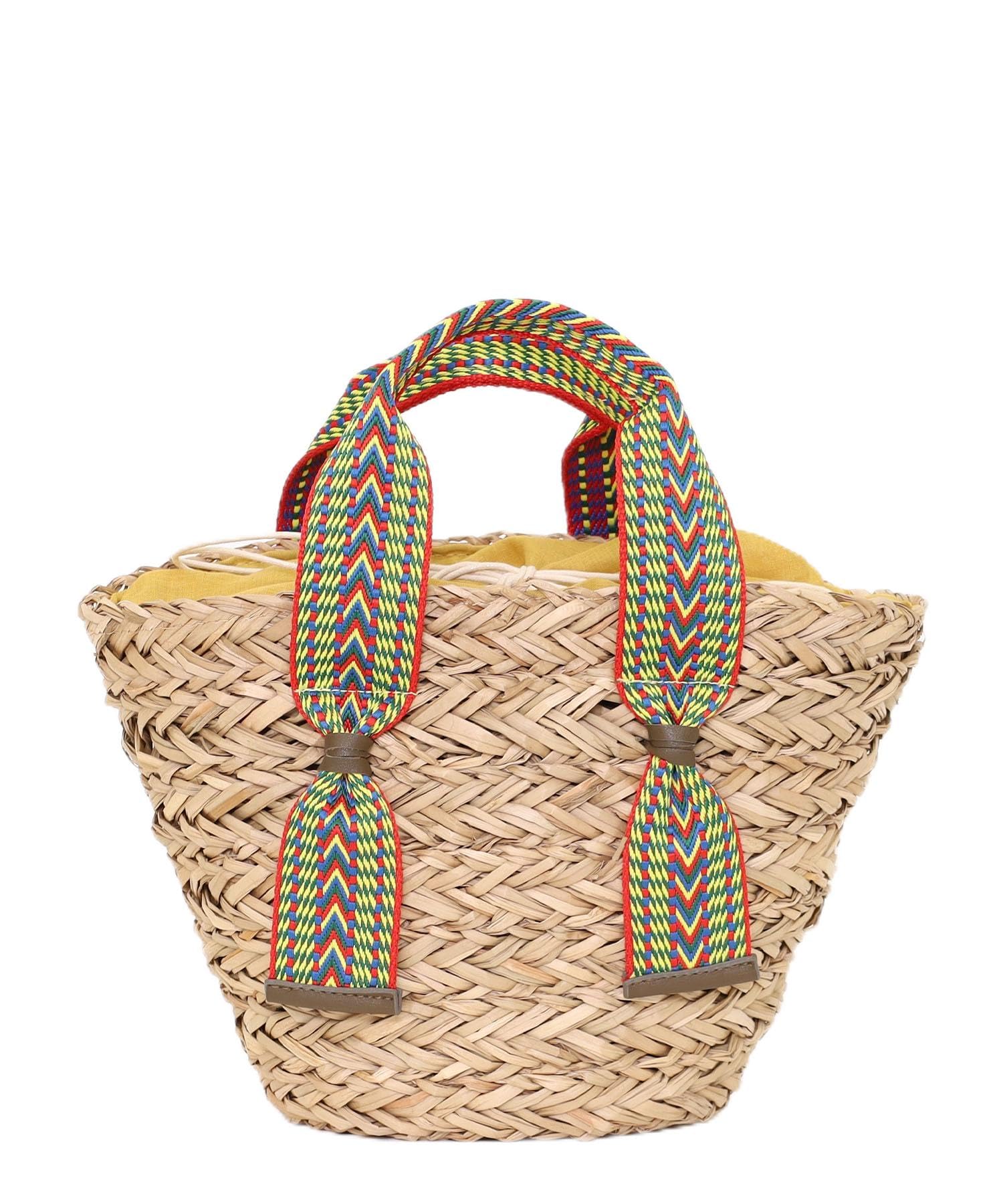 Cuco Handbag with Patterned Tape Handle and Seagrass Basket Yellow Women s Bag, (034)
Cuco Handbag with Patterned Tape Handle and Seagrass Basket Yellow Women s Bag, (034)