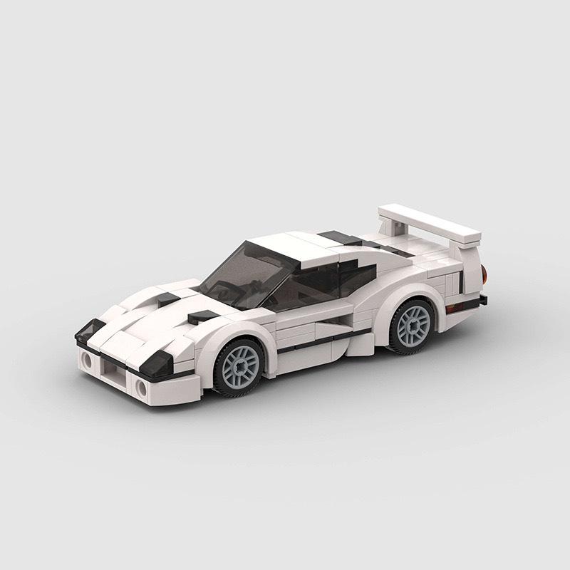 Совместимые строительные блоки MOC: Креативная модель гоночного спорткара - Ferrari F40, игрушка для сборки и подарок
Совместимые строительные блоки MOC: Креативная модель гоночного спорткара - Ferrari F40, игрушка для сборки и подарок