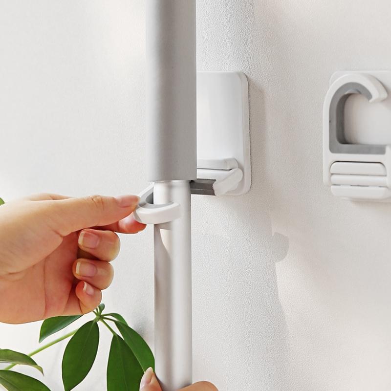 Wall Mount Broom Mop Holder Self-Adhesive Brush Mop Hanger Organizer Rack For Kitchen Bathroom Multi-Purpose Storage Hook білий
Wall Mount Broom Mop Holder Self-Adhesive Brush Mop Hanger Organizer Rack For Kitchen Bathroom Multi-Purpose Storage Hook білий