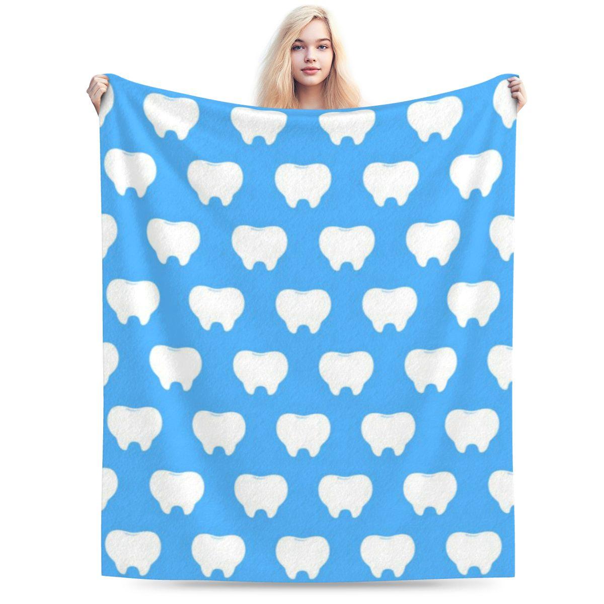 Simple White Tooth With Light Blue Pattern Clean Cute Design Custom Soft Decorate Home An UltraSoft Micro Fleece Blanket 75x100cm
Simple White Tooth With Light Blue Pattern Clean Cute Design Custom Soft Decorate Home An UltraSoft Micro Fleece Blanket 75x100cm