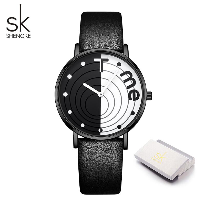 Shengke Креативный Дизайн Женские Часы Модные Стильные Женские Кварцевые Наручные Часы TIME Бренд Женские Подарки Часы чёрный
Shengke Креативный Дизайн Женские Часы Модные Стильные Женские Кварцевые Наручные Часы TIME Бренд Женские Подарки Часы чёрный