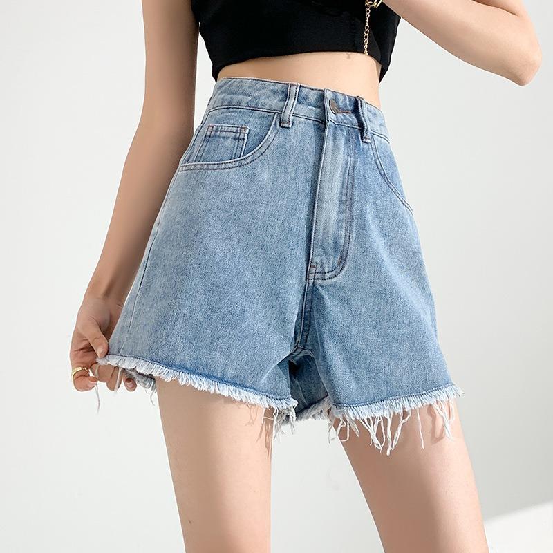 Summer New Retro Denim Shorts for Women High Waisted Loose Petite Raw Edge Hot Pants Wide Legs 2XL синій
Summer New Retro Denim Shorts for Women High Waisted Loose Petite Raw Edge Hot Pants Wide Legs 2XL синій