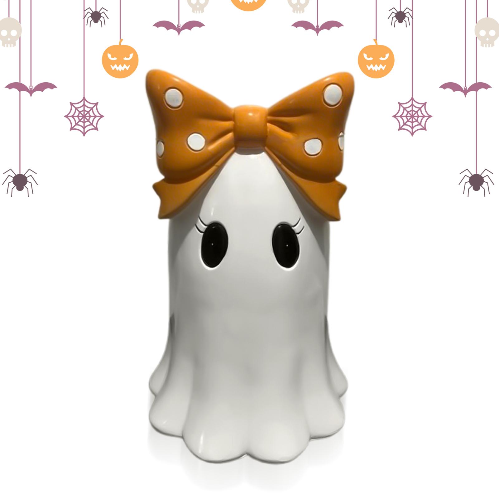 Orange Dot Bow Ghost Girl Figurine Halloween Decoration Cute Resin Statue With Bowknot Crafts Desktop Resin Ornament China Mainland
Orange Dot Bow Ghost Girl Figurine Halloween Decoration Cute Resin Statue With Bowknot Crafts Desktop Resin Ornament China Mainland