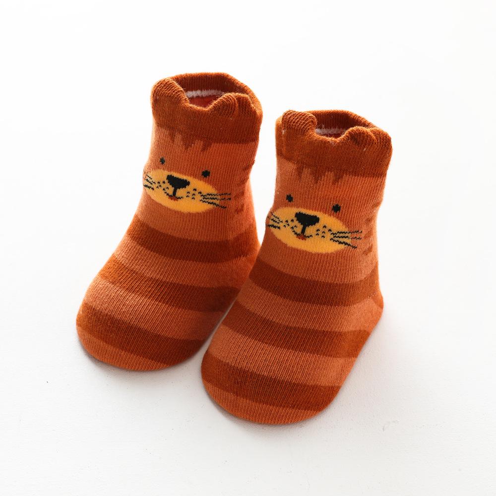 Infant Cartoon Animal Non-Slip Floor Socks for Spring and Autumn M: 1-3 years
Infant Cartoon Animal Non-Slip Floor Socks for Spring and Autumn M: 1-3 years