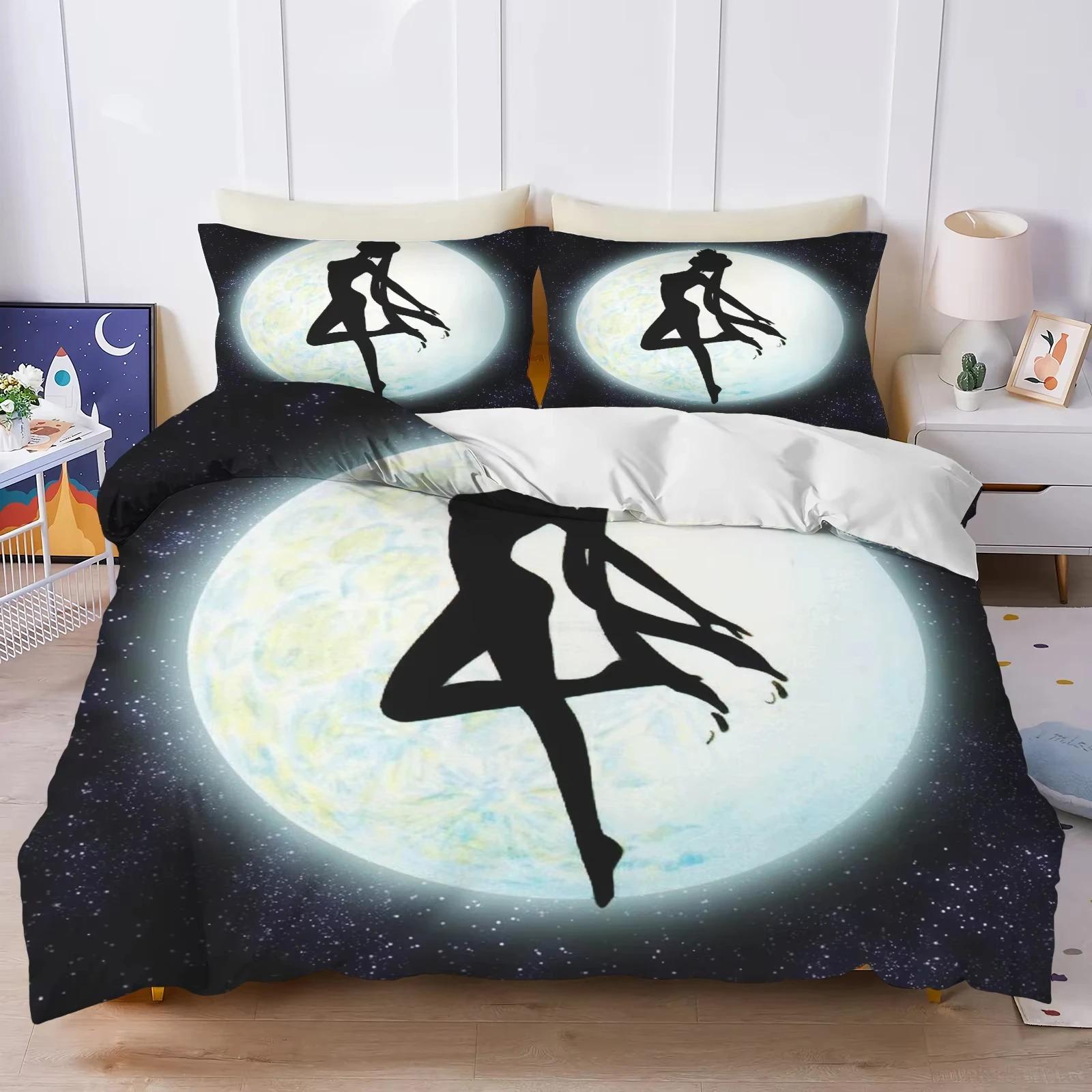 Аніме S-Sailor & M-Moon Постільна білизна, Підковдра Ковдра Комплект для ліжка Наволочка, Розмір Кінг Квін Твін Для хлопчиків Дівчаток Дорослих EU Single 135x200cm
Аніме S-Sailor & M-Moon Постільна білизна, Підковдра Ковдра Комплект для ліжка Наволочка, Розмір Кінг Квін Твін Для хлопчиків Дівчаток Дорослих EU Single 135x200cm