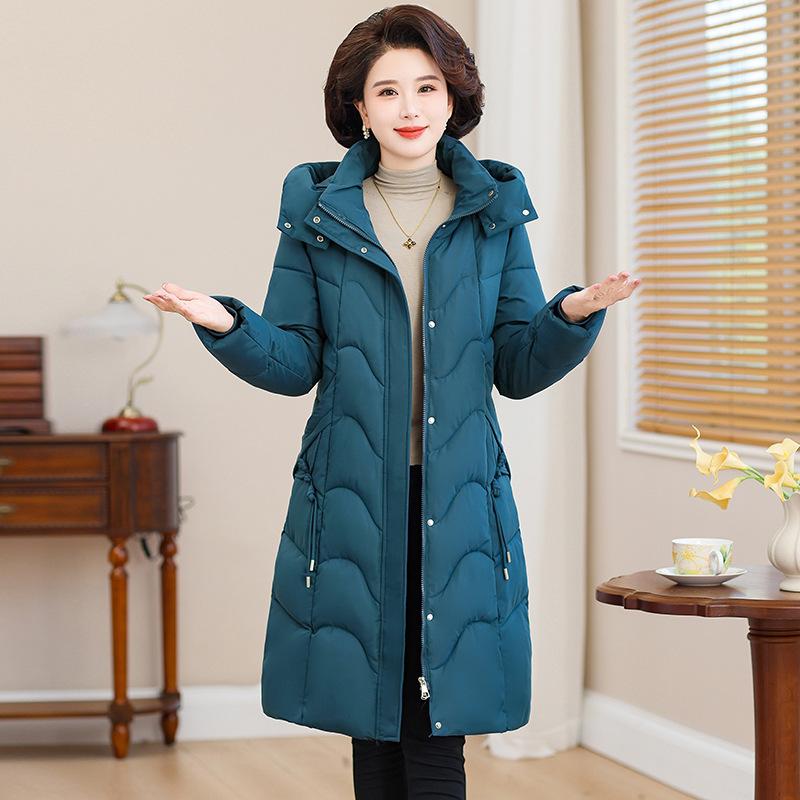 Middle-aged and Elderly Plus Size Cotton-padded Jacket Girls Long Hooded Winter Mother Temperament Knee-thick Down Cotton-padded Jacket. 6XL
Middle-aged and Elderly Plus Size Cotton-padded Jacket Girls Long Hooded Winter Mother Temperament Knee-thick Down Cotton-padded Jacket. 6XL