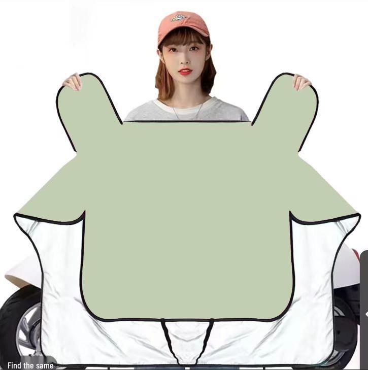 Summer Electric Vehicle Cape: Fully Waterproof Windshield Cover for Sun and Heavy Rain Protection. Sunproof + Waterproof + Washable + Double Pockets
Summer Electric Vehicle Cape: Fully Waterproof Windshield Cover for Sun and Heavy Rain Protection. Sunproof + Waterproof + Washable + Double Pockets