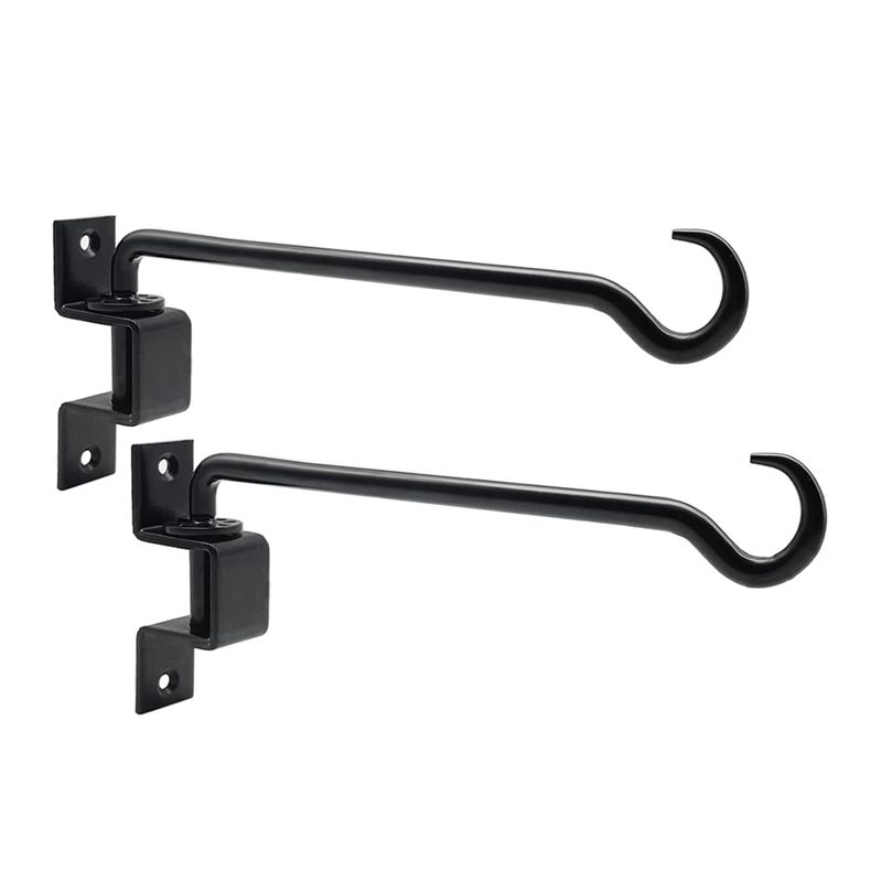 M-Modern-12 Inch 2 Pack Swivel Plant Hangers Outdoor Heavy Duty - For Flowers Baskets Pots Bird Feeder Lanterns Wind Chimes Easy чорний
M-Modern-12 Inch 2 Pack Swivel Plant Hangers Outdoor Heavy Duty - For Flowers Baskets Pots Bird Feeder Lanterns Wind Chimes Easy чорний