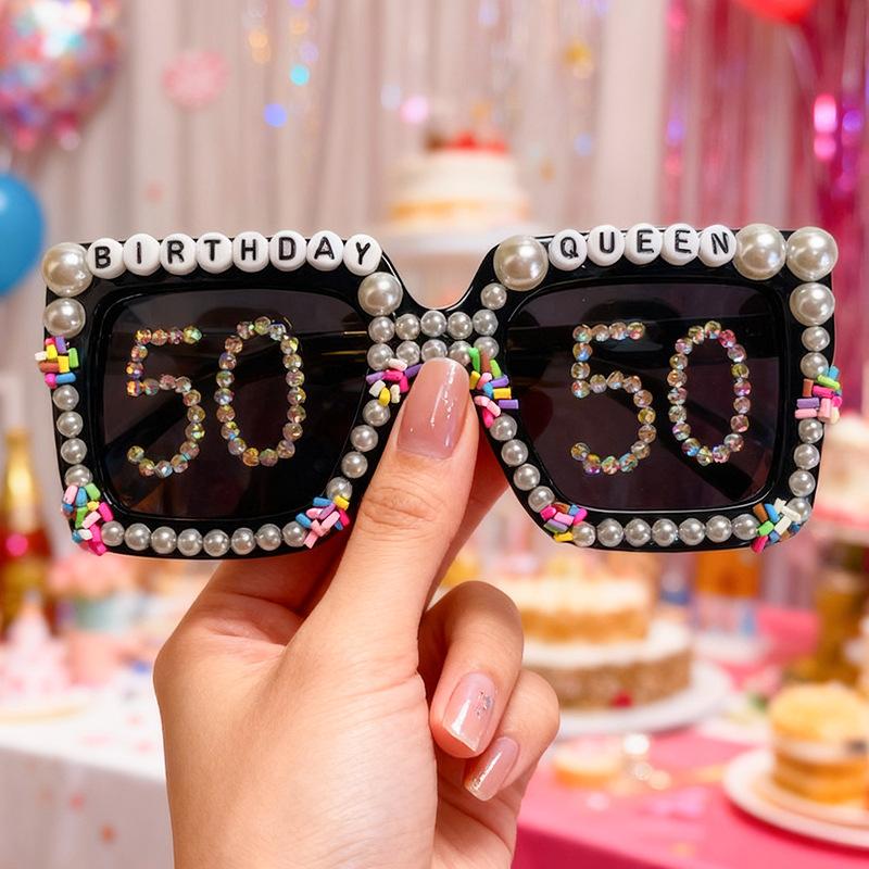 Sunglasses Square Glasses Men S And Women S Birthday Party Fashion Digital Diamond Pearl Sunglasses
Sunglasses Square Glasses Men S And Women S Birthday Party Fashion Digital Diamond Pearl Sunglasses
